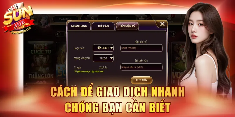 Cách để giao dịch nhanh chóng bạn cần biết