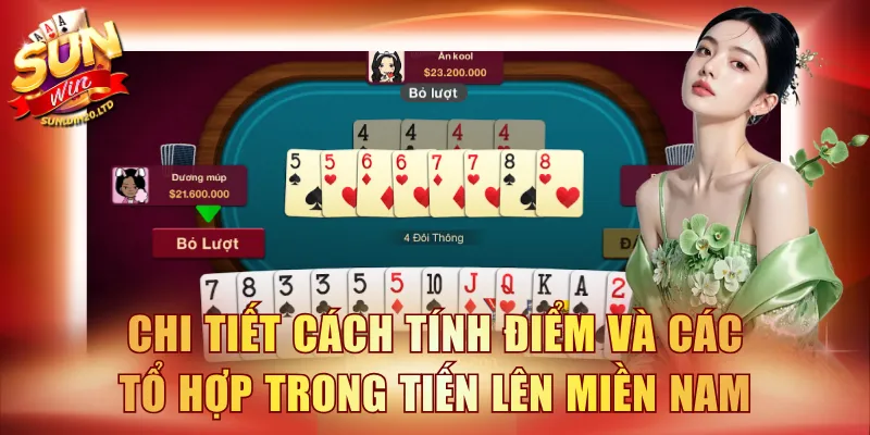 Chi tiết về cách tính điểm và các hand bài trong Tiến lên miền Nam