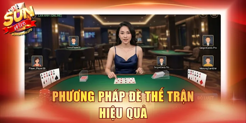 Phương pháp đè thế trận hiệu quả